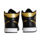 7. Air Jordan 1 Mid (GS) Basketballschuh Schwarz/Metallic-Gold - DQ8426-071