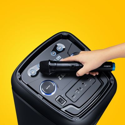 2. Niceboy PARTY Boss 2 (200W) Tragbarer Mono-Lautsprecher Schwarz