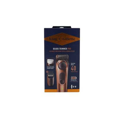 Gillette King C. Beard Trimmer Pro elektrischer Barttrimmer