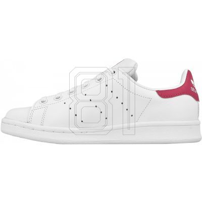 adidas ORIGINALS Stan Smith Junior Schuhe in weiß und rosa