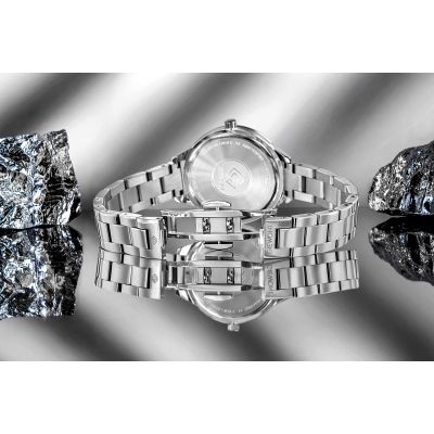 8. Giewont Saphir Silber Damenuhr GW2720-B1