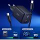 2. Spigen EE451EU Essential USB-C 45W Wandladegerät – Schwarz