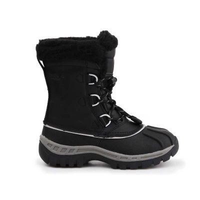 12. BearPaw Jr 1871Y Schwarzgraue Schuhe