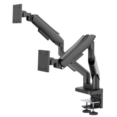 4. LC-Power Monitorarm für 2 Monitore bis zu 86,36 cm (B) Dual