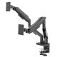 4. LC-Power Monitorarm für 2 Monitore bis zu 86,36 cm (B) Dual