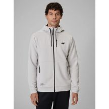 Herren-Trainings-Sweatshirt aus strukturiertem Strickmaterial 4F 4FWAW26TFSWM0891-11S