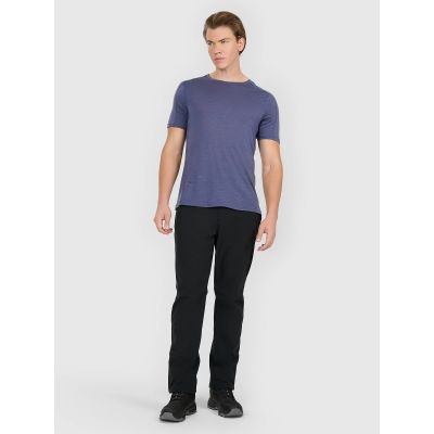 5. 4F Merino-Woll-Trekking-T-Shirt für Herren 4FWAW25TFTSM1526-32S