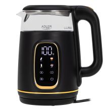ADLER AD 1305 Wasserkocher, schwarz und gold