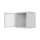 4. LANBERG 19" 12U 600X600 GRAUER WANDMONTIERTER RACK-SCHRANK MIT PERFORIERTEN TÜREN (FLAT PACK)