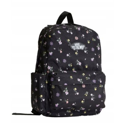 3. Vans Old Skool Classic Rucksack 22L Schwarz Blumenmuster - VN000H56HTL