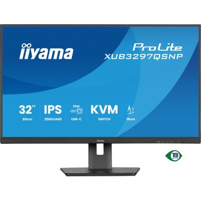 5. IIYAMA Monitor 80,0 cm (32,0") XUB3297QSNP-B1 16:9 2x HDMI+DP+USB-C