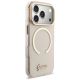 4. Guess IML Script Metal MagSafe Hülle für iPhone 17 Pro – Pink