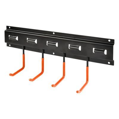 8. MACLEAN Wandorganizer für Gartengeräte, Stahl, mit Haken, max. O