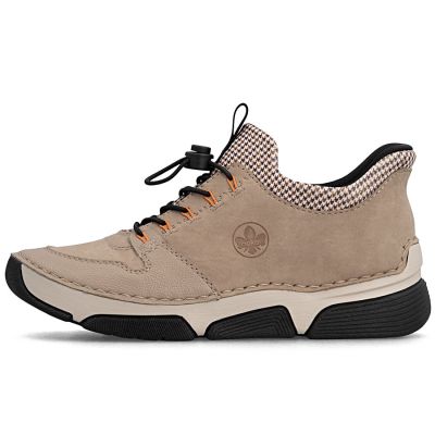 3. Rieker 45963-20 bequeme beige Damenschuhe