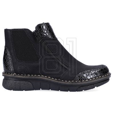 16. Bequeme, isolierte Stiefeletten mit Reißverschlüssen Rieker W RKR555
