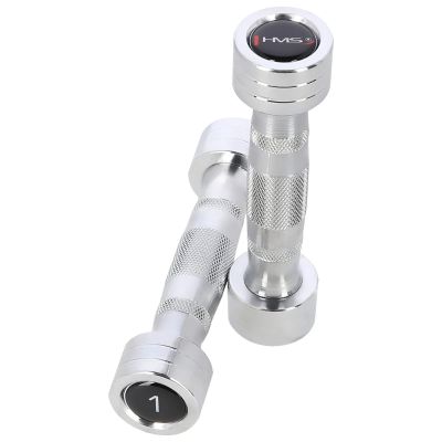 5. Satz verchromter HMS-Hanteln