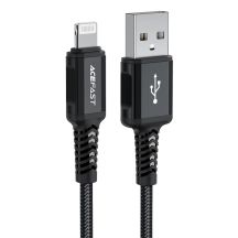 Acefast MFI USB - Lightning -Kabel 1,8 m, 2,4 A schwarz (C4-02 A Black)