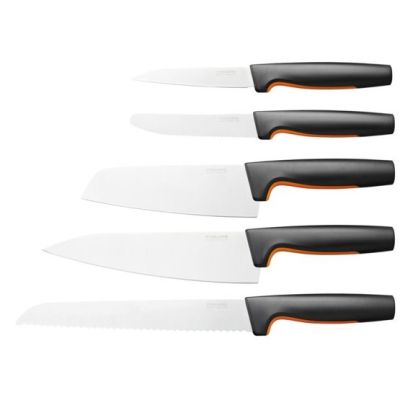 2. Fiskars 1057558 Küchenbesteck und Messerset 5-teilig.