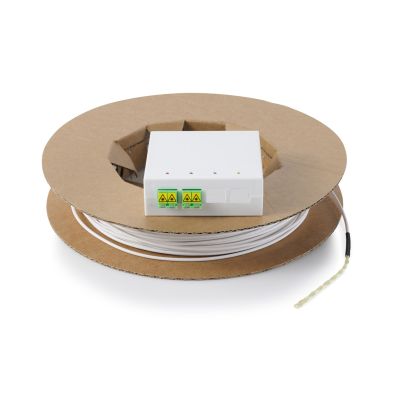 5. Digitus FTTX-Installationskit, vormontiert, 4-Faser, LC/APC-Stecker, Länge 50 m