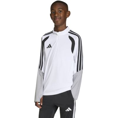 4. adidas Tiro 26 Competition Trainingsshirt für Kinder, weiß und grau KA7577
