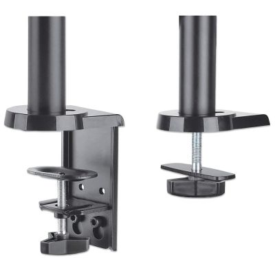 6. MANHATTAN Monitorhalterung für 17-32" LCD 8kg Schreibtisch Gasdrehgelenk