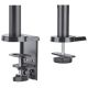 6. MANHATTAN Monitorhalterung für 17-32" LCD 8kg Schreibtisch Gasdrehgelenk