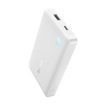 Baseus EnerFill FP11 10000mAh 15W Powerbank mit weißem USB-C-Kabel 20V/3A 30cm - Weiß