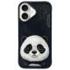 Nimmy Big Eyed Pet 2.0 Panda Hülle für iPhone 16 - Schwarz