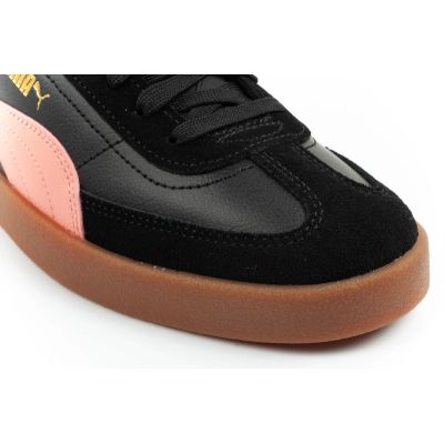 5. Puma Damen-Sportschuhe Club II Era Sneaker, schwarz, modisches Leder