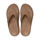 5. Crocs Getaway Plateau-Flip-Sandalen für Damen, Braun, 209410 2JJ