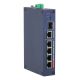 5. Dahua Technology CHS4106-4ET-60 Managed L2 Fast Ethernet (10/100) Netzwerk-Switch mit PoE-Unterstützung, Desktop-Farbe, Blau