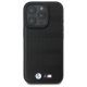 3. BMW M Perforated And Stitched Line MagSafe-Hülle für iPhone 16 Pro Max – Schwarz