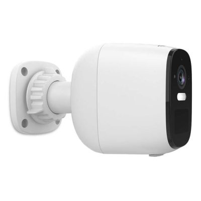 3. Nedis Smartlife WLAN-Außenkamera, IP66, Bewegungsmelder, Nachtsicht, Weiß