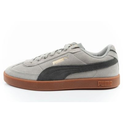 2. Puma Club II Era Herren-Sportschuhe, Leder-Sneaker, grau
