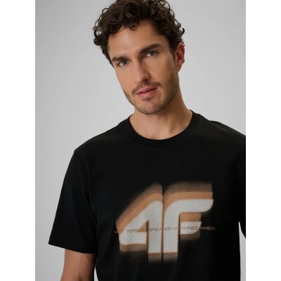 3. Herren-T-Shirt mit Aufdruck, regulär, Größe 4F 4FRSS26TTSHM4228-20S