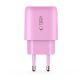 3. Tech-Protect NCA20 PD 20W QC3.0 USB-A / USB-C Wandladegerät - Rosa
