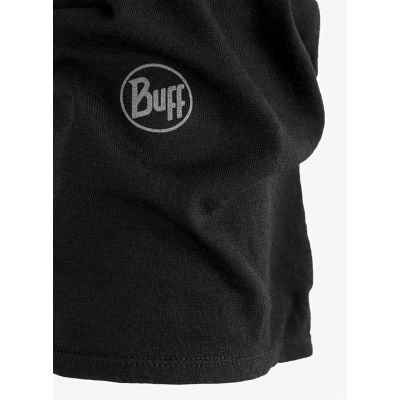 4. BUFF MERINO MIDWEIGHT SOLID BLACK Bandana