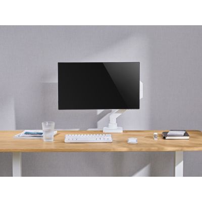 9. Equip Schreibtischhalterung 17"-49"/1TFT 180° Gasfeder 20 kg Einzelhandel Weiß