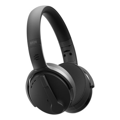 9. EPOS ADAPT 560 II Kabelgebundenes & kabelloses Headset mit Kopfbügel, geeignet für Büro/Callcenter, USB Typ-C, Bluetooth, Schwarz
