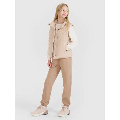 3. Langarmshirt Oversize glatt Mädchen 4F 4FJWSS25TLONF377-12S