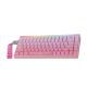 11. HERO84 HE PINK+Gradient+Contour Tastatur mit Dragon King Schaltern RGB AULA