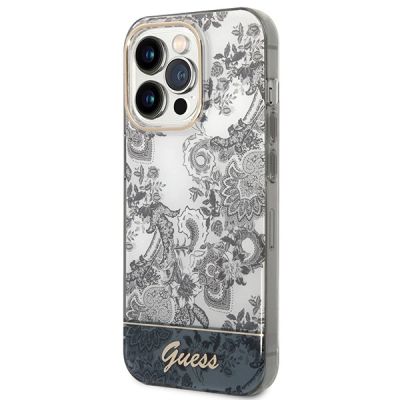 2. Guess GUHCP14XHGPLHG iPhone 14 Pro Max 6,7 "Grau / Graue Hartschalen-Porzellankollektion