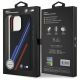 8. BMW Silikonhülle mit zufälligen Linien und MagSafe-Design für iPhone 16 Pro Max – Schwarz