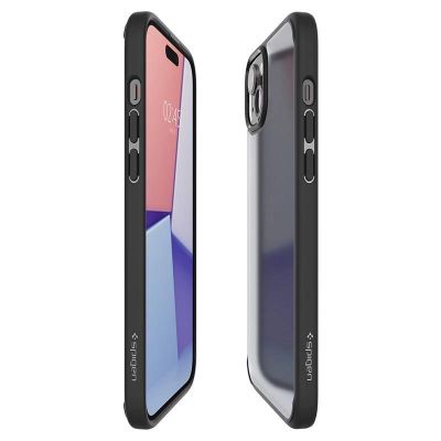 13. Spigen Ultra Hybrid-Hülle für iPhone 15 Plus – Schwarz