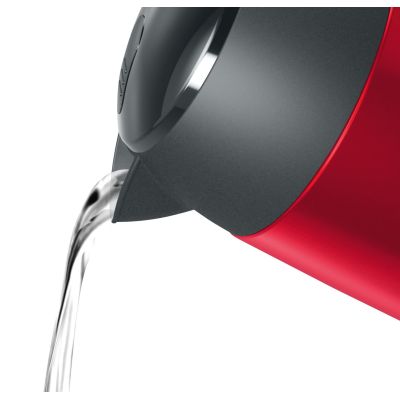 16. Bosch TWK3P424 Wasserkocher 1,7 l 2400 W Grau, Rot
