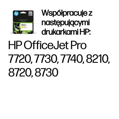 14. HP Tintenpatrone Nr. 953XL Gelb F6U18AE