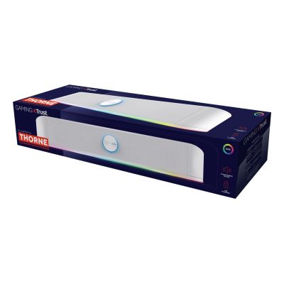 5. TRUST GXT619W THORNE RGB Soundbar Weiß