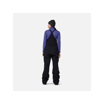 3. ROSSIGNOL W Outerlimits Isolierte Latzhose für Damen, Schwarz