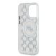 7. Karl Lagerfeld IML Monogram Karl & Choupette Head MagSafe-Hülle für iPhone 15 Pro Max – transparent
