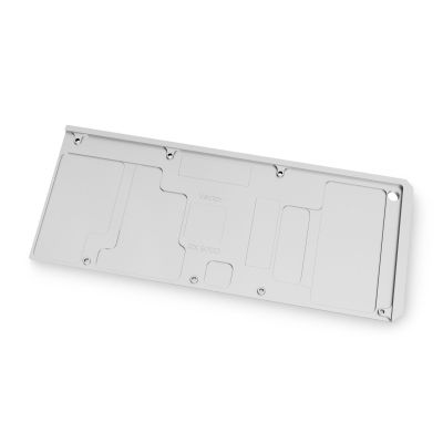 2. EK Quantum Vector RX 6700XT Grafikkarte Rückseite Registrierung Weiß 1 Stück.